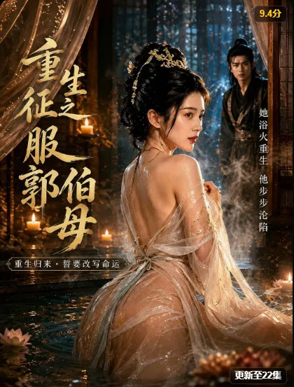 芒果短剧热播《重生之征服郭伯母》重生逆袭题材短剧海报